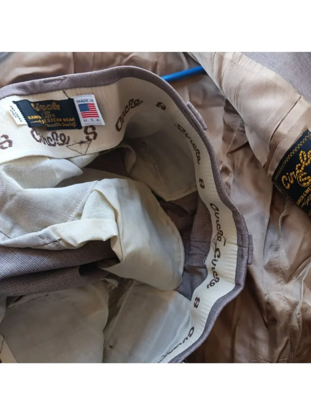 True Vintage Western Cowboy Suit 40R Blazer 36x30 Pants Rancher USA 1980's